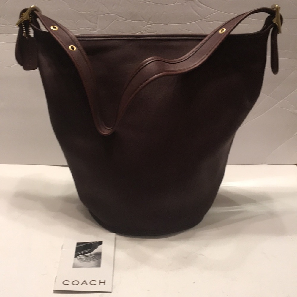 Vintage Coach 9085 XL Duffle Bucket Sac